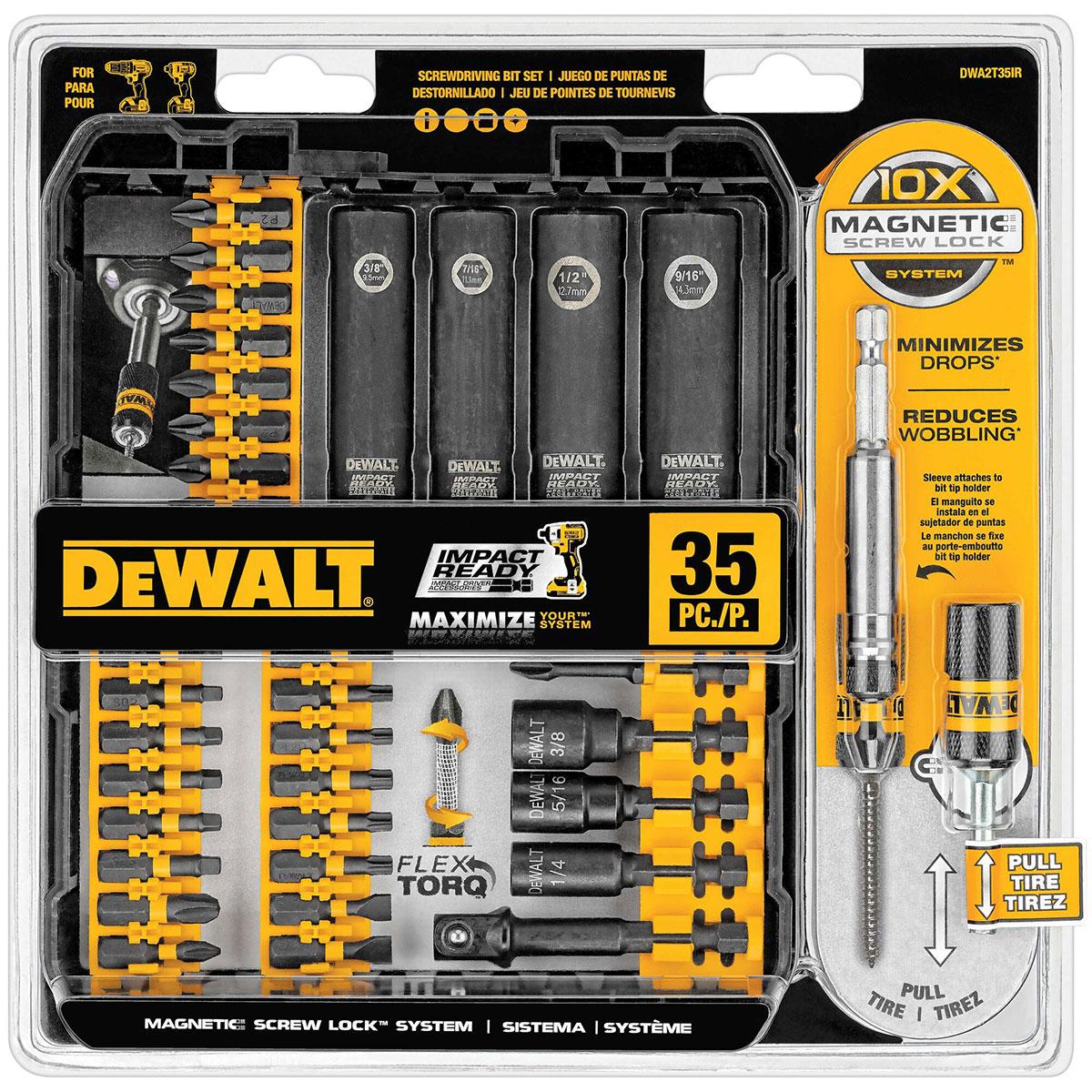 DeWalt 35pc Impact Screwdriving Set